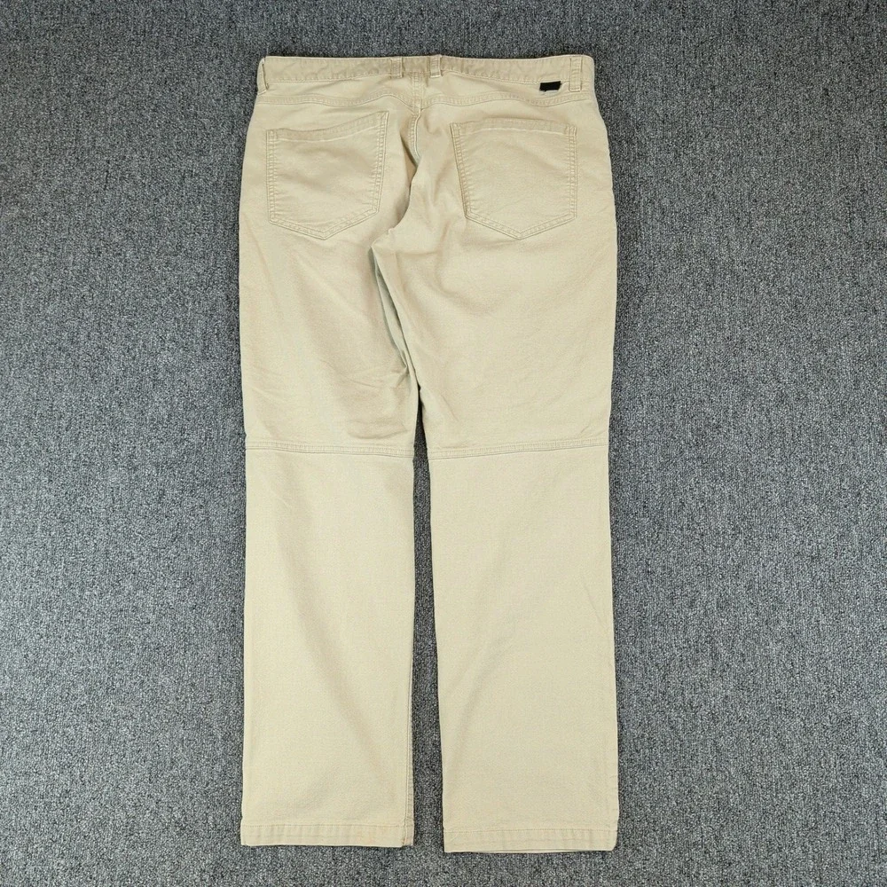 The North Face Motion Pants Size 36 Mens Khaki Tan Outdoor Hiking Stretch Casual